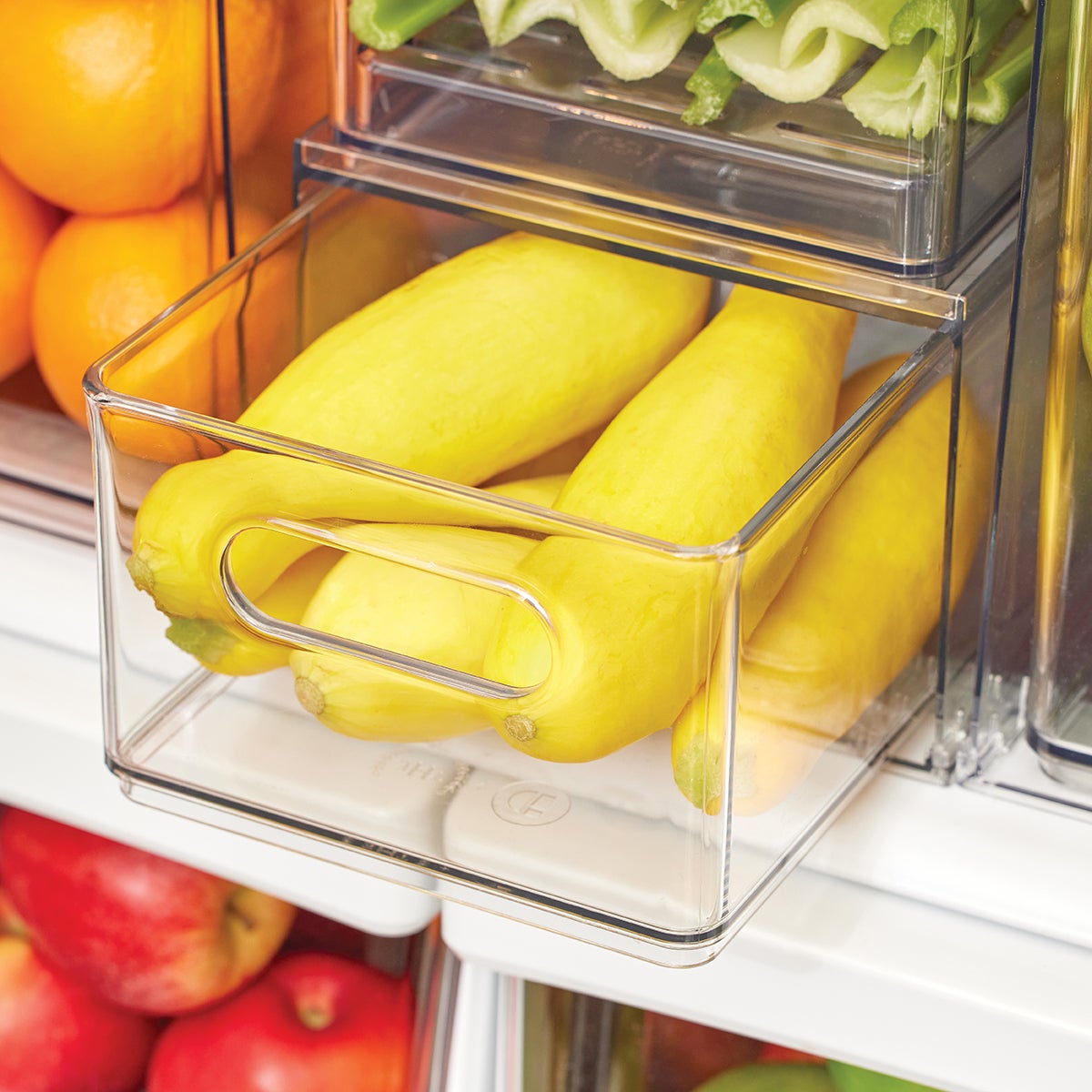 The Home Edit Divided Fridge Drawer | The Container Store